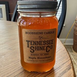 Maple Moonshine Candle - Brown
